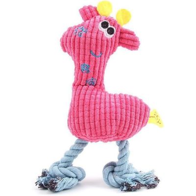 ZooVenture Jouet Cerf Rouge Chien Morsure