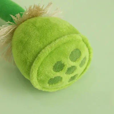 FurryFusion Nénuphar en peluche à menthe poivrée pour chat