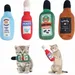 ZooVenture 4er Set Katze Spielzeug Bierflasche