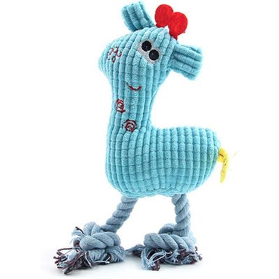 ZooVenture Jouet Cerf Rouge Chien Morsure