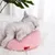PetTribes Oreiller en U pour Chat Forme Demi-Donut