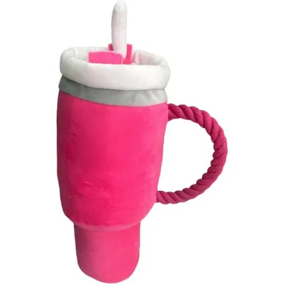 ZooVenture Jouet Chien Tasse - Peluche, Doux, Lavable Machine