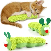 ZooVenture Jouet Chenille Chat Herbe - 3 Pièces