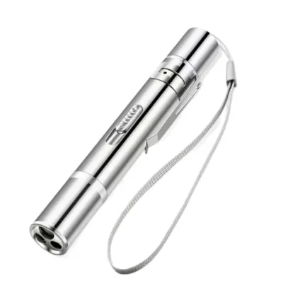MCBOSON Rechargeable USB Stylo Compact Pointeur Lumineux Jouet Chat