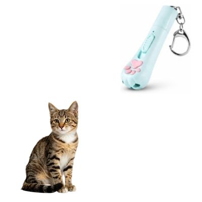 MCBOSON 3 modes réglables compteur vitesse laser chats chiens
