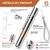 MCBOSON Stylo jouet 7en1 USB rechargeable chien chat