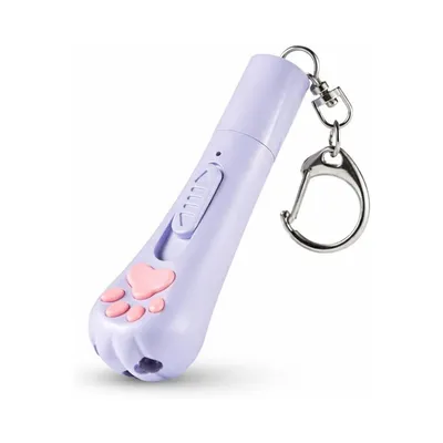 MCBOSON 3 modes réglables recharge USB bleu neptune laser chat chien