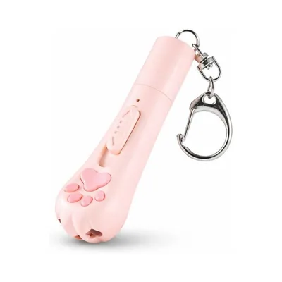 MCBOSON 3 modes réglables USB rose moustiques laser chats chiens