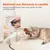 MCBOSON Détecteur mouvement herbe à chat jouet chat moineau
