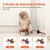 MCBOSON Détecteur mouvement herbe à chat jouet chat moineau