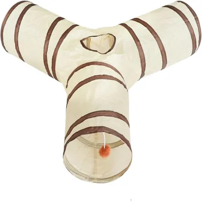 Tunnel pour Chat PetTribes - Pliable, Portable 25.59 pouces