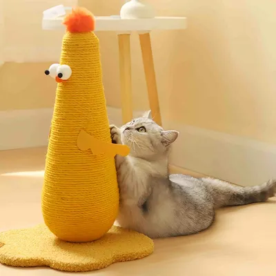 FurryFusion Poteau de grattage pour chat FurryFusion Poteau de grattage pour chat