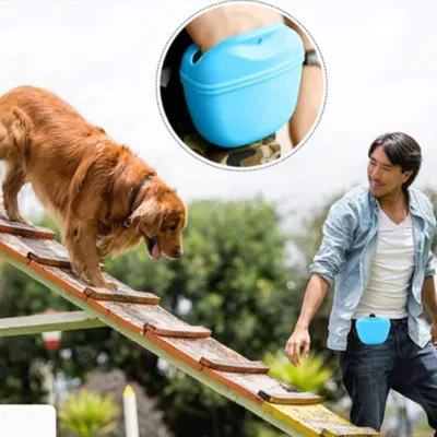 FurryFusion Silikon-Trainingstasche für Hunde