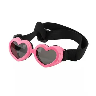 ZooVenture Hunde Sonnenbrille Herzform - UV-Schutz, Winddicht ZooVenture Hunde Sonnenbrille Herzform - UV-Schutz, Winddicht