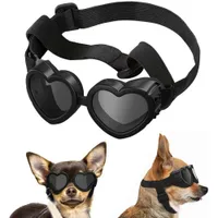ZooVenture Gafas UV para perros: con forma de corazón, transpirables viento