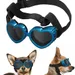 ZooVenture Hunde Sonnenbrille Herzform - UV-Schutz, Winddicht