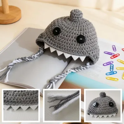 FurryFusion Geflochtene Haube für Katzen und Hunde FurryFusion Geflochtene Haube für Katzen und Hunde