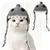 FurryFusion Geflochtene Haube für Katzen und Hunde FurryFusion Geflochtene Haube für Katzen und Hunde
