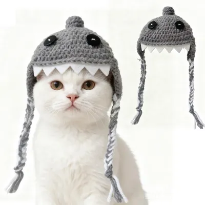 FurryFusion Geflochtene Haube für Katzen und Hunde FurryFusion Geflochtene Haube für Katzen und Hunde