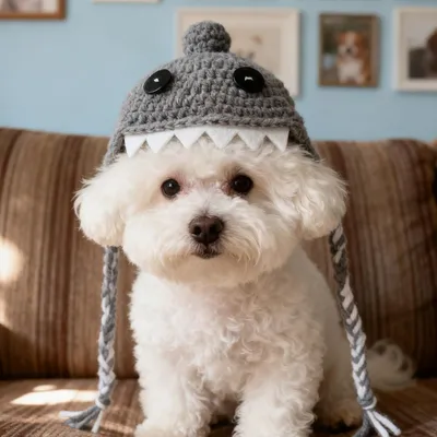 FurryFusion Geflochtene Haube für Katzen und Hunde FurryFusion Geflochtene Haube für Katzen und Hunde