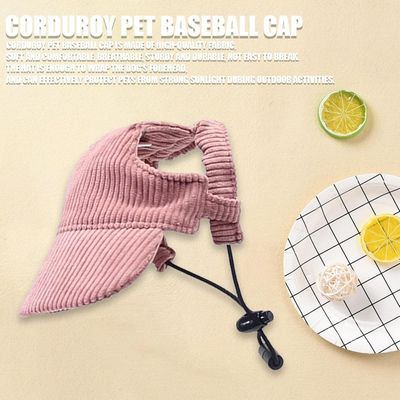 HausPets Casquette Baseball Chien Réglable Protection Solaire Rose M