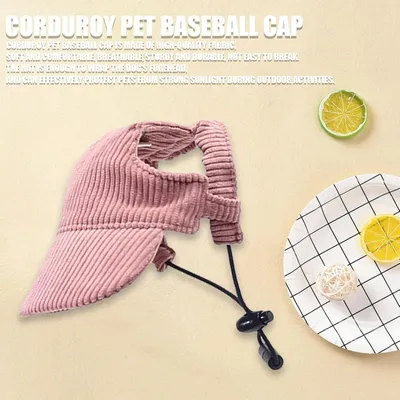 HausPets Verstellbare Hunde Baseball Kappe Sonnenschutz Rosa M HausPets Verstellbare Hunde Baseball Kappe Sonnenschutz Rosa M