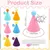 ZooVenture Partyhuetchen Tiere 12St Bunt ZooVenture Partyhuetchen Tiere 12St Bunt
