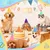 ZooVenture Partyhuetchen Tiere 12St Bunt ZooVenture Partyhuetchen Tiere 12St Bunt