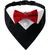 Zoomtopia Collier smoking chien nœud papillon rouge réglable Zoomtopia Collier smoking chien nœud papillon rouge réglable