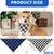 HausPets 2er Pack Karierte Hunde Schals Verstellbar Alle Größen HausPets 2er Pack Karierte Hunde Schals Verstellbar Alle Größen