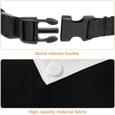 Zoomtopia Collier bandana chien smoking nœud papillon + cravate