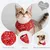 HausPets 2er Pack Verstellbare Hunde Halstücher Rot + Blau HausPets 2er Pack Verstellbare Hunde Halstücher Rot + Blau