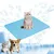 MCBOSON Tapis rafraîchissant bleu 62x50cm chat chien MCBOSON Tapis rafraîchissant bleu 62x50cm chat chien