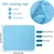 MCBOSON Tapis rafraîchissant bleu 62x50cm chat chien MCBOSON Tapis rafraîchissant bleu 62x50cm chat chien