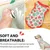 Set 3 atmungsaktive Sommer-T-Shirts kleine/mittelgroße Hunde + Strass.