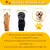 HausPets Juego de 4 zapatos impermeables antideslizantes perros, talla L