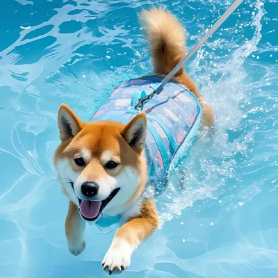 FurryFusion Hunde-Schwimmweste
