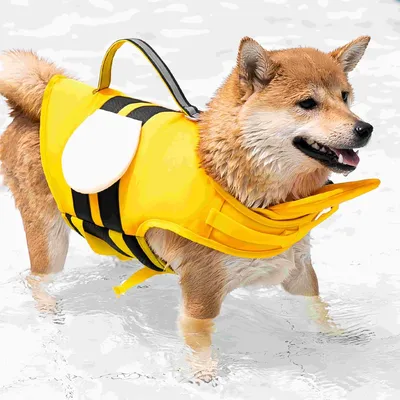 FurryFusion Rettungsweste für Hunde in Bienenform