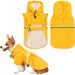 Zoomtopia Imperméable chien jaune réfléchissant taille M capuche