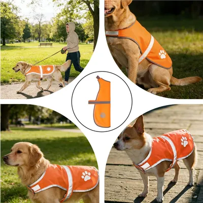 Reflektierende Hunde-Sicherheitsweste von FurryFusion Reflektierende Hunde-Sicherheitsweste von FurryFusion