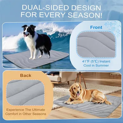 HausPets Tapis fraîcheur réversible pour chat et chien