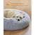 ZooVenture Panier Chien Peluche - 4cm, 20cm Garnissage, Lavable ZooVenture Panier Chien Peluche - 4cm, 20cm Garnissage, Lavable