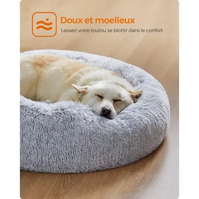 ZooVenture Panier Chien Peluche - 4cm, 20cm Garnissage, Lavable ZooVenture Panier Chien Peluche - 4cm, 20cm Garnissage, Lavable