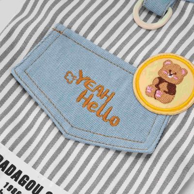 FurryFusion Camisa vaquera para perro