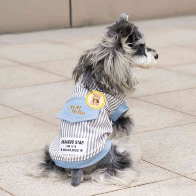 FurryFusion Camisa vaquera para perro