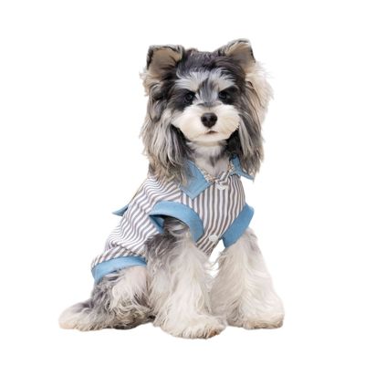 FurryFusion Chemise de chien en denim