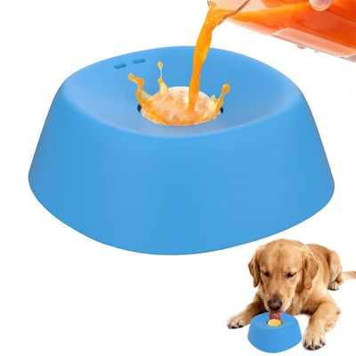 FurBall Bol Lickant Chiens, Anti-éclaboussures avec Bille, 180ml