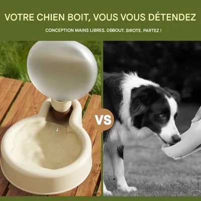 FurryFusion Goblet d'eau et nourriture pour chiens en déplacement FurryFusion Goblet d'eau et nourriture pour chiens en déplacement