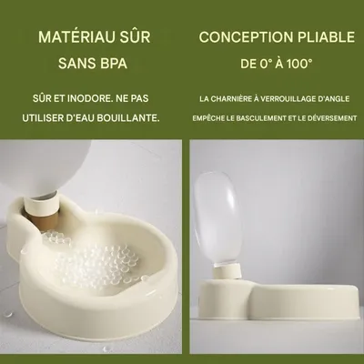 FurryFusion Goblet d'eau et nourriture pour chiens en déplacement FurryFusion Goblet d'eau et nourriture pour chiens en déplacement