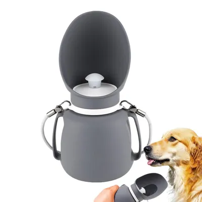Bouteille d'Eau Voyage PetTribes 800ml Pliable Anti-Fuite Chien Bouteille d'Eau Voyage PetTribes 800ml Pliable Anti-Fuite Chien